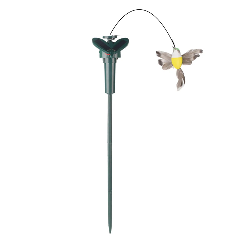 Solar Powered Flying Wobble Butterfly Garden Ornament