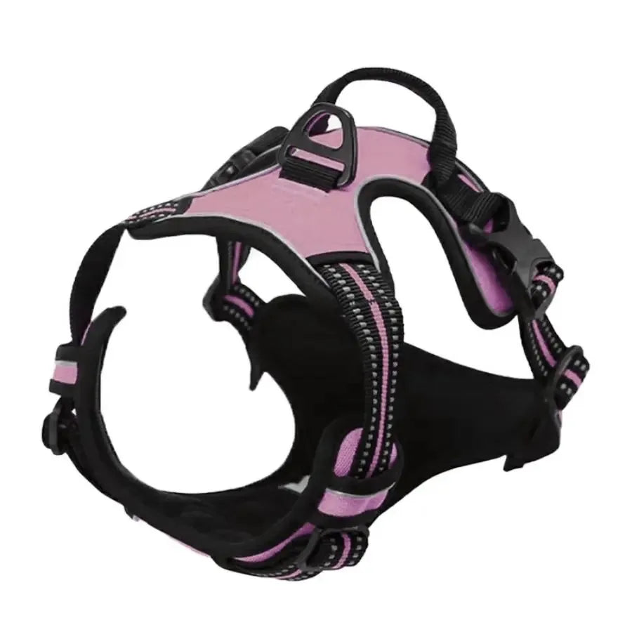Dog Collars Harness Set Leather Puppy Accessories For All Breeds