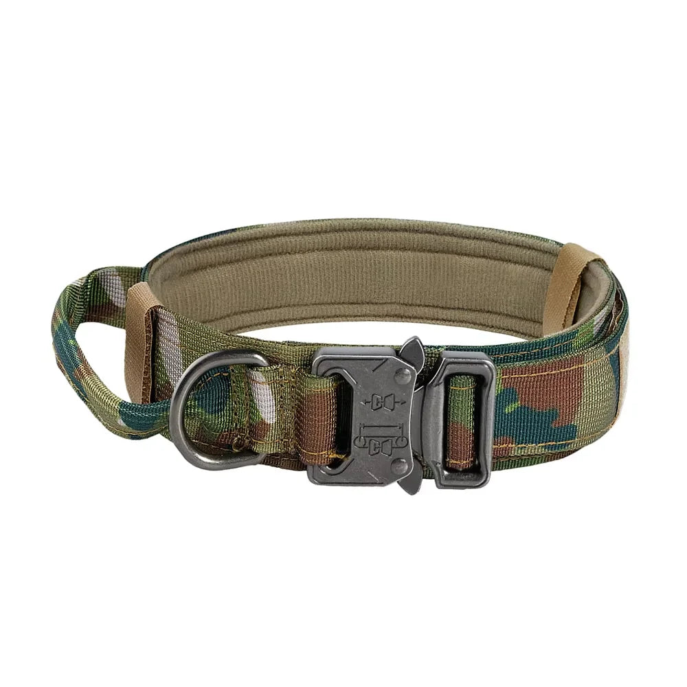 Dog Training Collar Adjustable Tactical Collar And Leash Set