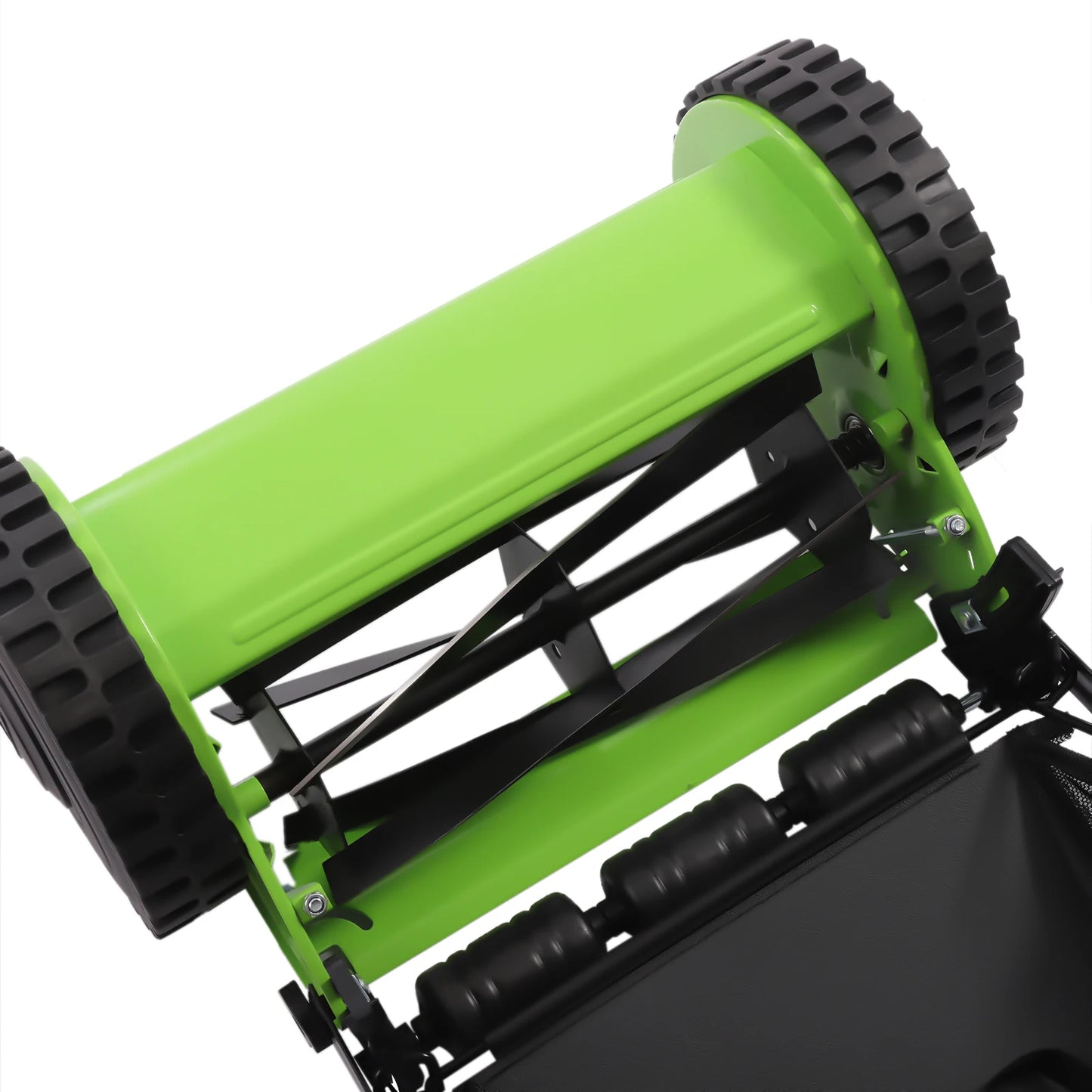 Bymaocar Manual Push Reel Lawn Mower With Collection Bag