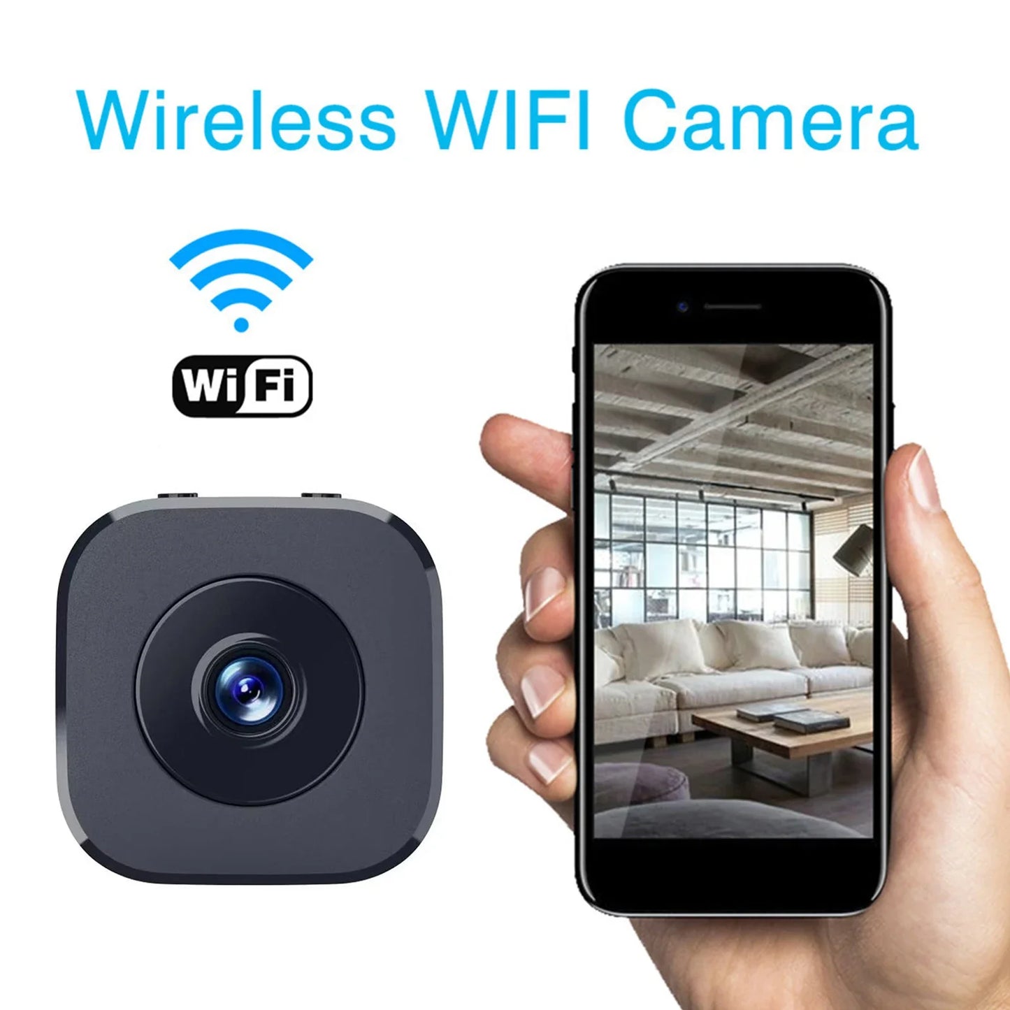 Smart Wireless Security Camera With WiFi Surveillance And Motion Detection
