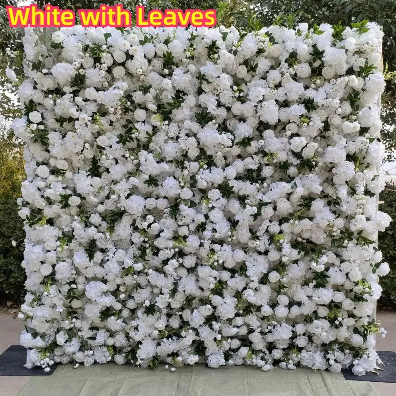 Gradient Rose Cloth Backdrop Curtain for Weddings and Events
