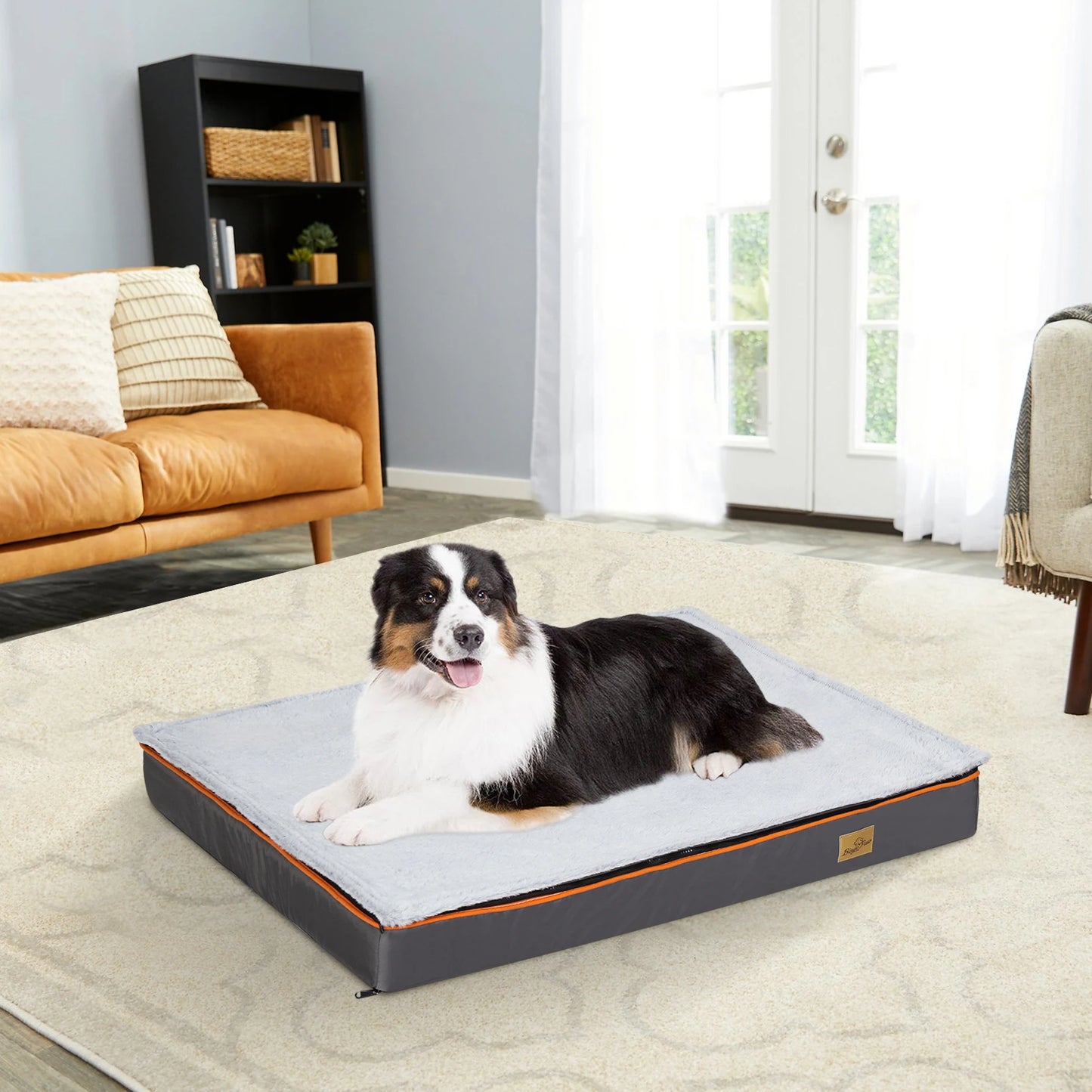 BINGOPAW Orthopedic Dog Bed With Foam Cushion And Washable Cover