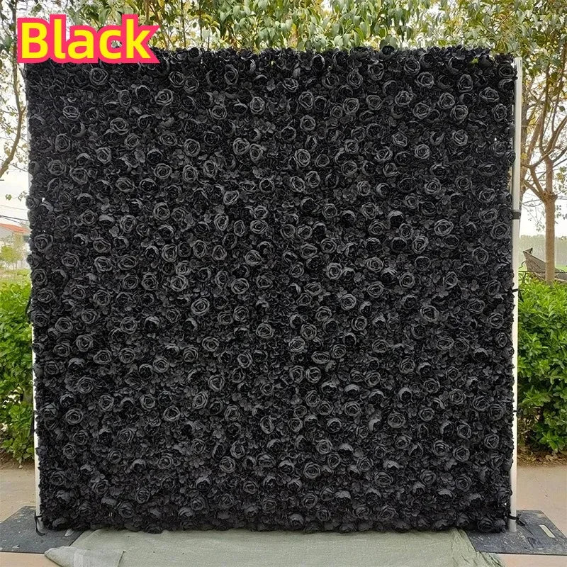 Gradient Rose Cloth Backdrop Curtain for Weddings and Events